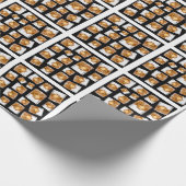 Whiskey patroon cadeaupapier (Hoek)