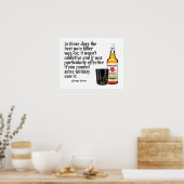 Whiskey Quote Art Print (Keuken)