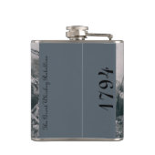 Whiskey Rebellion Heupfles (Achterkant)