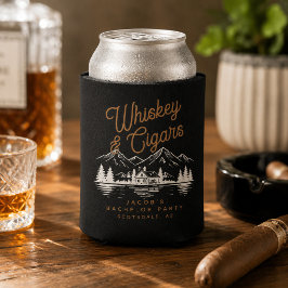 Whiskey & Sigaren Bachelorfeest Blokhut Landhuis Blikjeskoeler