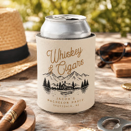 Whiskey & Sigaren Bachelorfeest Blokhut Landhuis Blikjeskoeler