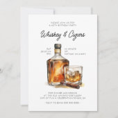 Whiskey & Sigaren Mannen Kaart (Voorkant)