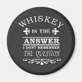 whiskey slogan magneet (Voorkant)