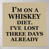 whiskey slogan poster (Voorkant)
