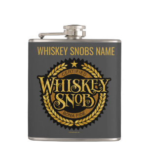 Whiskey Snob Heupfles