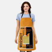 Whiskey Sour Cocktail Napkin Schort (Gedragen)