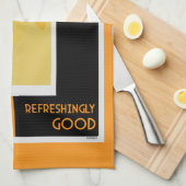 Whiskey Sour Cocktail Napkin Theedoek (Quarter Fold)