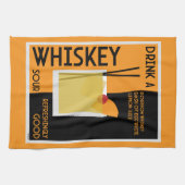 Whiskey Sour Cocktail Napkin Theedoek (Horizontaal)