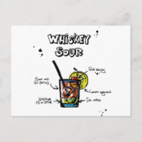 Whiskey Sour Cocktail Recipe