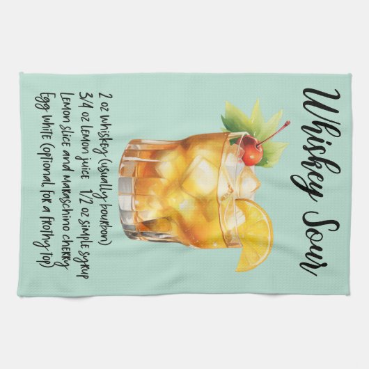 Whiskey Sour Cocktail Recipe Theedoek (Horizontaal)