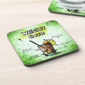 Whiskey Sour Drink Recipe Bier Onderzetter (Linkerzijde)