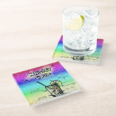 Whiskey Sour Drink Recipe Glazen Onderzetter (Schuin)