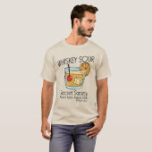 Whiskey Sour Geheime Genootschap T-shirt (Voorkant volledig)