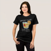 Whiskey Sour Geheime Genootschap Tri-Blend Shirt (Voorkant volledig)