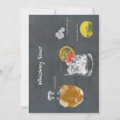 Whiskey Sour Kaart (Voorkant)