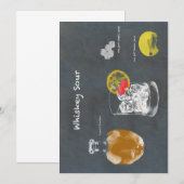 Whiskey Sour Kaart (Voorkant / Achterkant)