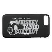 Whiskey Tango Foxtrot - Aviation Humor Case-Mate iPhone Case (Achterkant (Horizontaal))