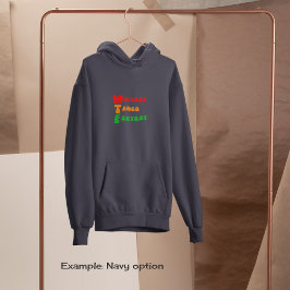 Whiskey Tango Foxtrot leuke WTF-letters Hoodie