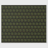 Whiskey Tango Foxtrot WTF Cadeaupapier (Vlak)