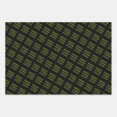 Whiskey Tango Foxtrot WTF Inpakpapier Vel (Voorkant 3)