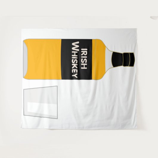 Whiskey Tapestry Wandkleed (Voorkant (horizontaal))