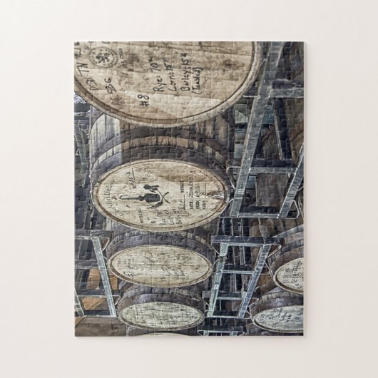  Whiskey-vaten Legpuzzel (Verticaal)