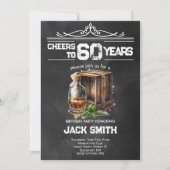 Whiskey-verjaardagsfeestdag Kaart (Voorkant)