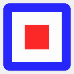 WHISKEY VIERKANTE STICKER