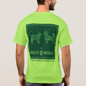 Whiskey voor Whiskers Shirt (Achterkant)