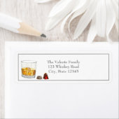 Whiskey Watercolor Chocolate Truffels  Etiket (Insitu)