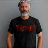 Whiskey weer grappige alcohol gezegden geschenken t-shirt