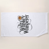Whiskey Whisperer Beach Towel Strandlaken (Voorkant)