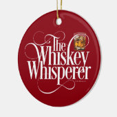Whiskey Whisperer Ceramic Ornament (Links)