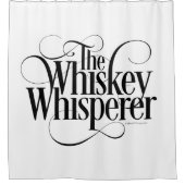 Whiskey Whisperer Shower Curtain Douchegordijn (Voorkant)