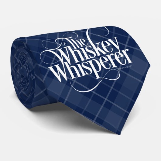 Whiskey Whisperer-Stropdas Stropdas (Opgerold)