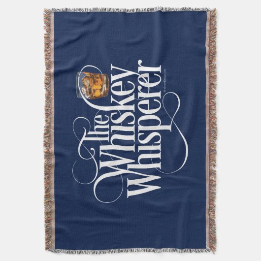 Whiskey Whisperer Throw Blanket Deken (Voorkant Verticaal)