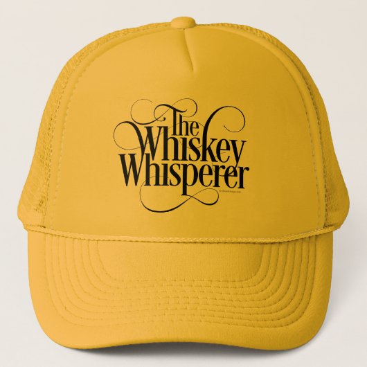 Whiskey Whisperer Trucker Hat Trucker Pet (Voorkant)