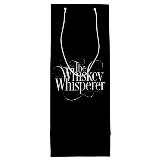 Whiskey Whisperer Wijn Cadeautas (Achterkant)