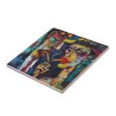 Whiskey Whispers- Femme Fatale en Lover Tegeltje (Zijkant)