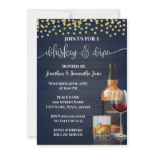 Whiskey & Wine Tasting Party Drink 's nachts