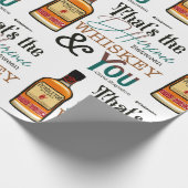 Whiskey Wrapping Paper Cadeaupapier (Hoek)