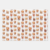 Whiskey Wrapping Paper - Cocktail Gift Wrap (Voorkant)