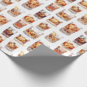Whiskey Wrapping Paper - Cocktail Gift Wrap Cadeaupapier (Hoek)
