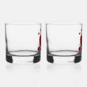 Whiskeybril Red Heart Soulmate Valentijnsdag Whisky Glas (Rechts)