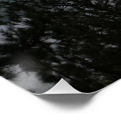 Whiskeytown Lake met de mistende mist... Poster (Hoek)