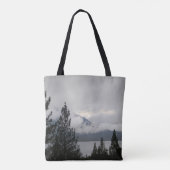 Whiskeytown Lake met de mistende mist... Tote Bag (Achterkant)