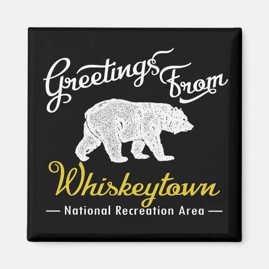 Whiskeytown National Recreation Area Beer Magneet (Voorkant)
