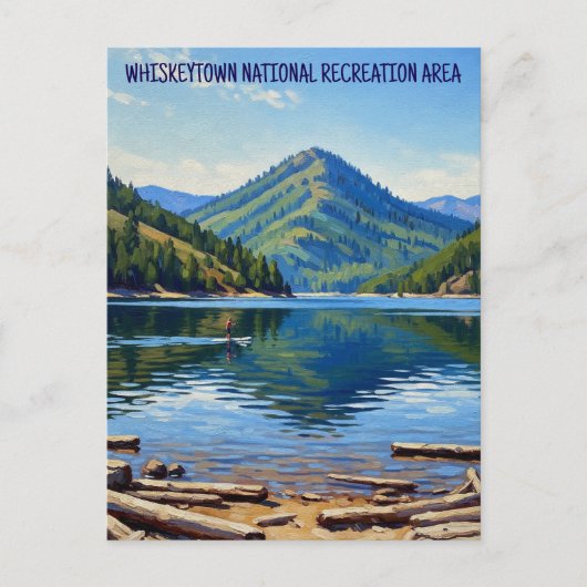 Whiskeytown National Recreation Area, Californië,  Briefkaart (Voorkant)