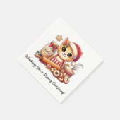 Whisking you a meowy Christmas Servet (Hoek)