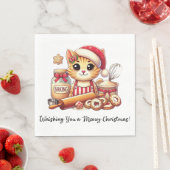 Whisking you a meowy Christmas Servet (Insitu)